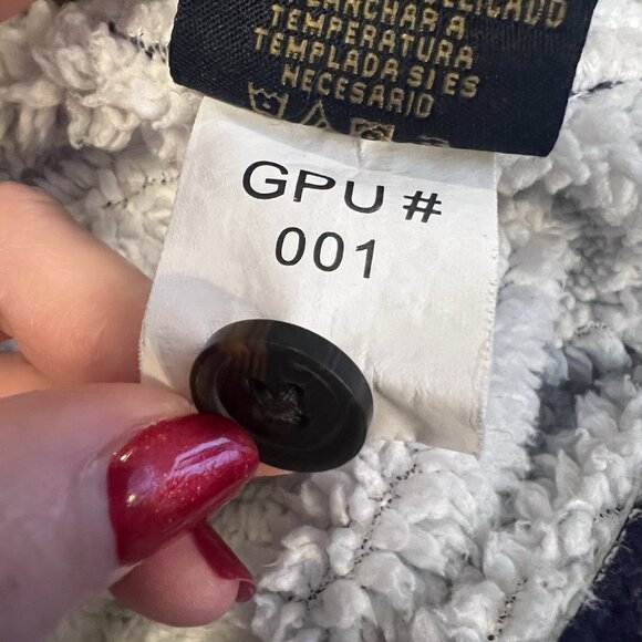 Freedom Foundry Men’s Shacket XL Blue/Gray Plaid Sherpa Lined Fleece Jacket - Picture 12 of 12